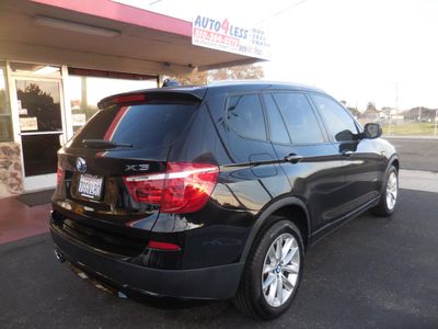 2014 BMW X3 — rear three-quarter view
