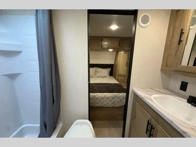 2027 Forest River RV Cherokee Wolf Pup — engine compartment view