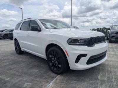 2026 Dodge Durango GT in White Knuckle Clear-Coat Exterior Paint — front three-quarter view