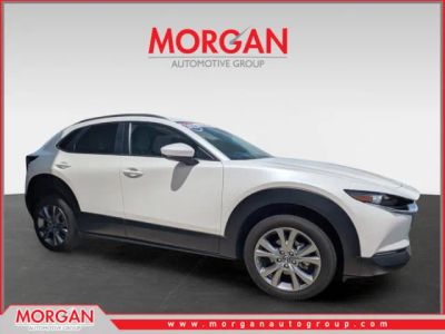 2025 Mazda CX-30 2.5 S Preferred Package in Snowflake White Pearl Mica — front three-quarter view