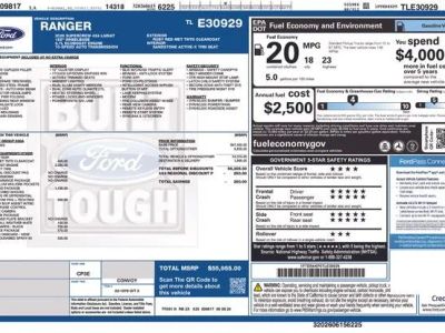2026 Ford Ranger — interior view