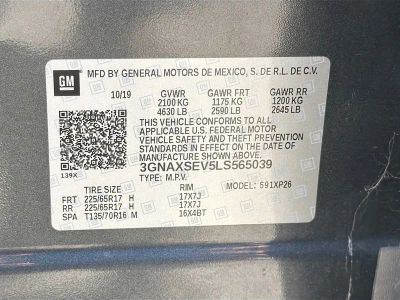 2020 Chevrolet Equinox — photo 41 view