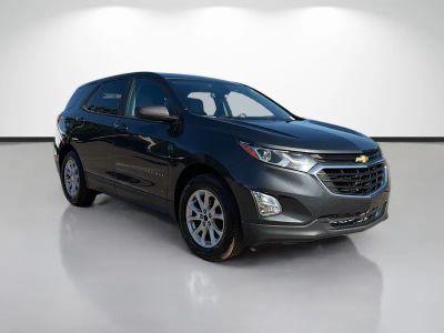2020 Chevrolet Equinox LS in Gray — front three-quarter view