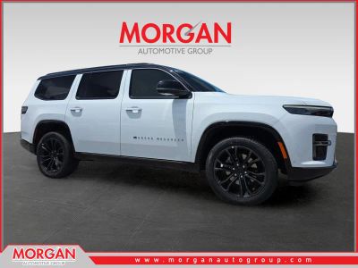 2026 Jeep Grand Wagoneer Summit Reserve in White/off-white — front three-quarter view