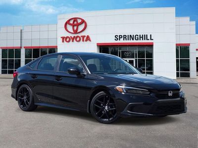 2022 Honda Civic Sport — front three-quarter view