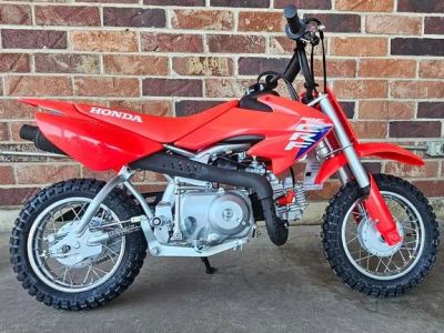 2026 Honda® CRF50F — front three-quarter view