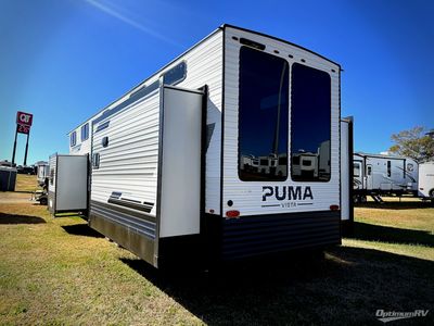 2026 Forest River Puma Vista — rear three-quarter view