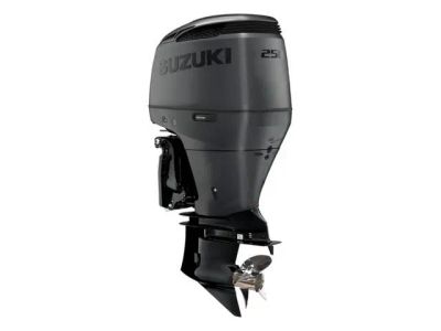 2025 Suzuki Marine DF250 Stealth L — front three-quarter view