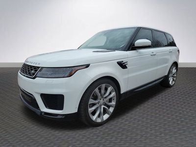 2019 Land Rover Range Rover Sport — rear three-quarter view