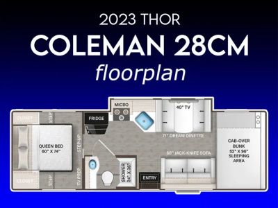 2023 Thor Coleman — rear three-quarter view