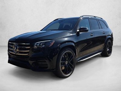 2026 Mercedes-Benz GLS 580 GLS 580 4MATIC &reg; SUV in Obsidian Black — front three-quarter view