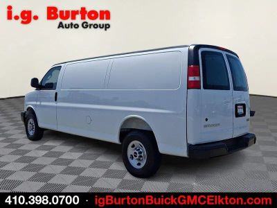 2026 GMC Savana Cargo — rear three-quarter view