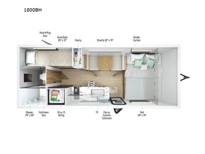 2026 Winnebago Micro Minnie - Photo 2