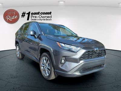 2023 Toyota RAV4 — rear three-quarter view