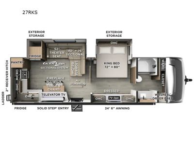 2027 Forest River RV Flagstaff Super Lite — side profile view
