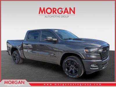 2026 Ram 1500 Big Horn/Lone Star in Gray — front three-quarter view