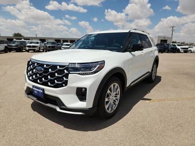 2026 Ford Explorer — rear three-quarter view