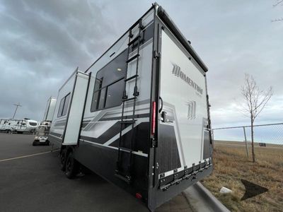 2026 Grand Design Momentum — rear three-quarter view