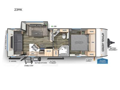 2024 Forest River RV Cherokee Grey Wolf - Photo 2
