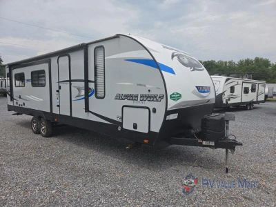2020 Forest River RV Alpha wolf — side profile view