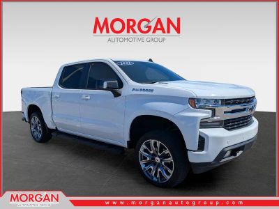2022 Chevrolet Silverado 1500 LTD RST in Summit White — front three-quarter view