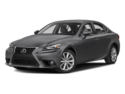2016 Lexus IS — side profile view