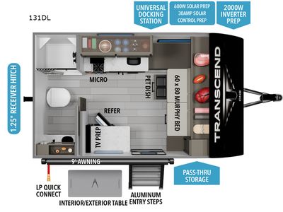 2026 Grand Design Transcend One — interior view