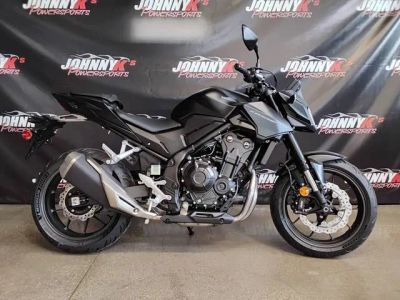 2025 Honda® CB500F — front three-quarter view