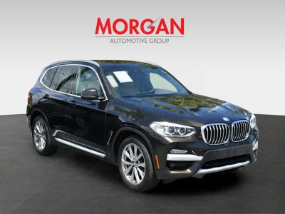 2019 BMW X3 — rear three-quarter view