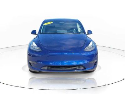 2021 Tesla Model Y — side profile view