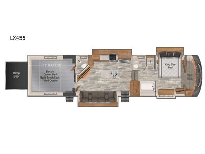 2022 DRV Luxury Suites FullHouse — side profile view