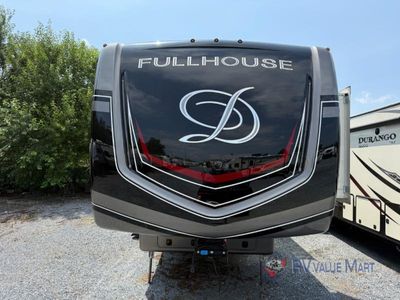 2022 DRV Luxury Suites FullHouse — rear three-quarter view
