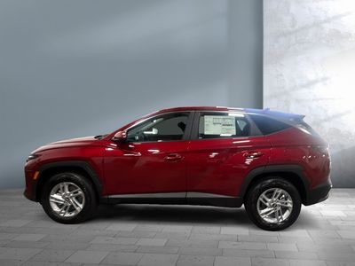 2026 Hyundai Tucson — rear three-quarter view
