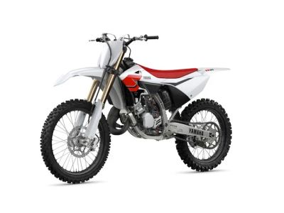 2026 Yamaha YZ125 70th Anniversary Edition — front three-quarter view