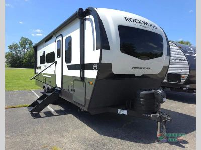2027 Forest River RV Rockwood Mini Lite — front three-quarter view