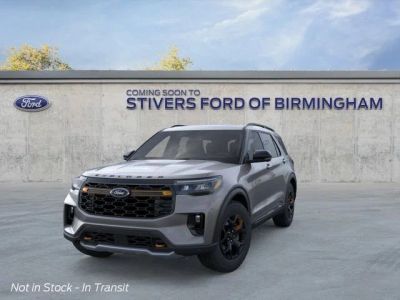 2026 Ford Explorer — rear three-quarter view