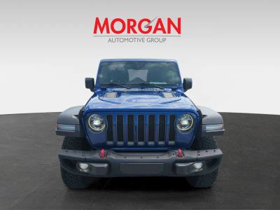 2019 Jeep Wrangler — rear three-quarter view