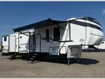 2026 Forest River RV 3844QUAD — front three-quarter view
