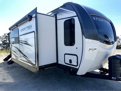 2026 VENTURE RV SPORTTREK — front three-quarter view