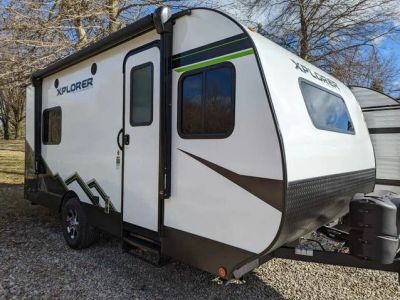 2023 Riverside RV Xplorer 179x — front three-quarter view