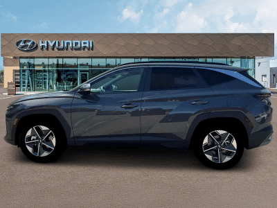 2026 Hyundai TUCSON — rear three-quarter view
