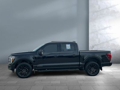 2025 Ford F-150 — rear three-quarter view
