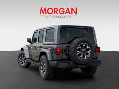 2026 Jeep Wrangler — rear three-quarter view