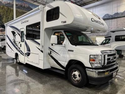 2021 Thor Motor Coach CHATEAU — front three-quarter view