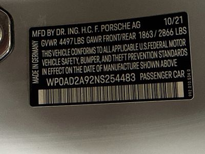 2022 Porsche 911 — photo 41 view