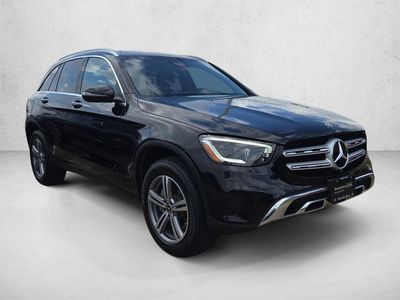 2022 Mercedes-Benz GLC — rear three-quarter view