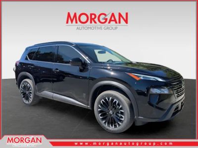 2026 Nissan Rogue Dark Armor in Black — front three-quarter view