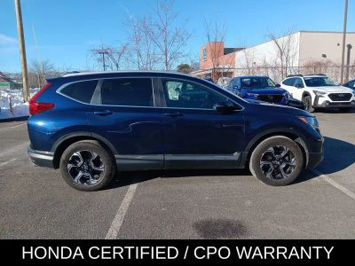 2019 Honda CR-V Touring — rear three-quarter view