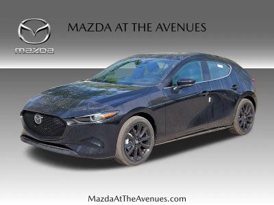 2026 Mazda Mazda3 3 2.5 S Premium Base in Black — front three-quarter view
