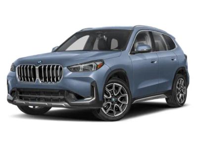 2026 BMW X1 xDrive28i in Storm Bay Metallic — front three-quarter view
